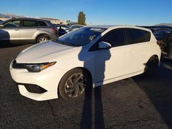 Salvage cars for sale at North Las Vegas, NV auction: 2017 Toyota Corolla IM