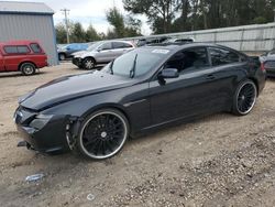 Salvage cars for sale from Copart Midway, FL: 2007 BMW 650 I