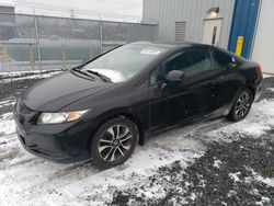 Salvage cars for sale from Copart Elmsdale, NS: 2013 Honda Civic LX