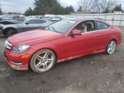 Flood-damaged cars for sale at auction: 2013 Mercedes-Benz C 250