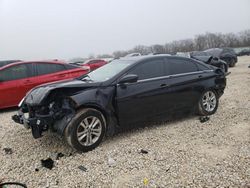 Salvage cars for sale from Copart New Braunfels, TX: 2013 Hyundai Sonata GLS