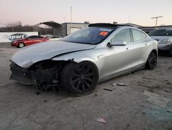 Salvage vehicles for parts for sale at auction: 2015 Tesla Model S 85D