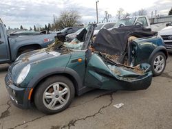 Salvage cars for sale at Woodburn, OR auction: 2005 Mini Cooper