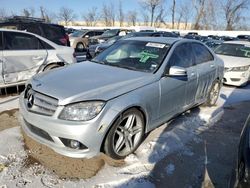 Salvage cars for sale at Bridgeton, MO auction: 2010 Mercedes-Benz C 300 4matic