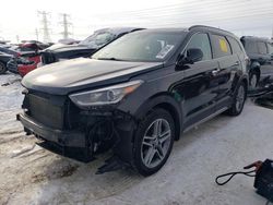 Hyundai Santa FE salvage cars for sale: 2018 Hyundai Santa FE SE Ultimate