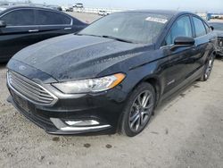 Salvage cars for sale at Earlington, KY auction: 2017 Ford Fusion SE Hybrid