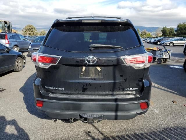 2016 Toyota Highlander XLE