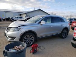 Lincoln salvage cars for sale: 2017 Lincoln MKX Reserve