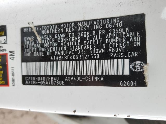 2011 Toyota Camry Base