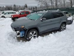 Salvage cars for sale at Candia, NH auction: 2020 Jeep Cherokee Limited