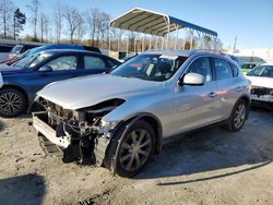 Salvage cars for sale from Copart Spartanburg, SC: 2010 Infiniti EX35 Base