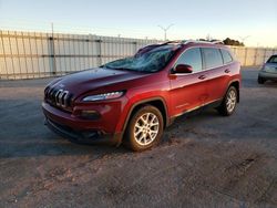 Vehiculos salvage en venta de Copart Dunn, NC: 2017 Jeep Cherokee Latitude