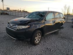 Toyota Highlander salvage cars for sale: 2011 Toyota Highlander Base