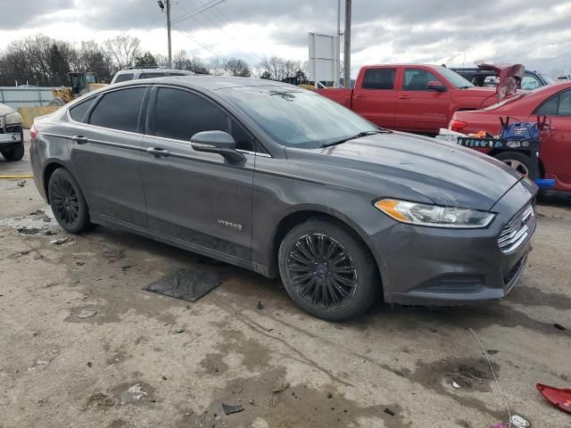 2015 Ford Fusion SE Hybrid