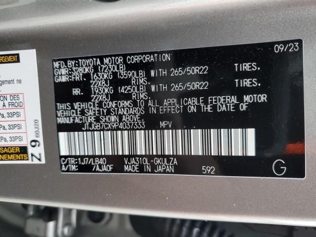 2023 Lexus LX 600 Base