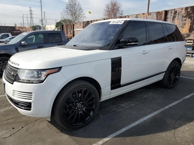 2016 Land Rover Range Rover