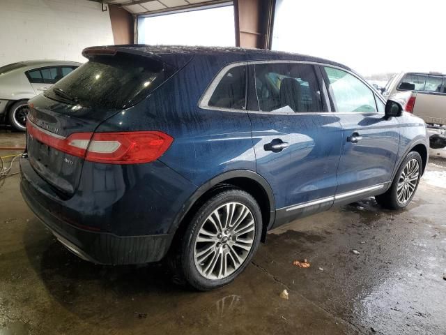 2017 Lincoln MKX Reserve