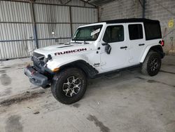 Jeep salvage cars for sale: 2021 Jeep Wrangler Unlimited Rubicon