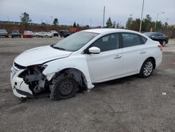 Salvage cars for sale from Copart Gaston, SC: 2015 Nissan Sentra S