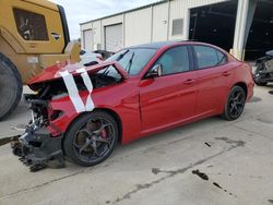 Salvage cars for sale at Gaston, SC auction: 2019 Alfa Romeo Giulia TI