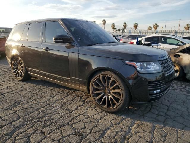 2016 Land Rover Range Rover Supercharged