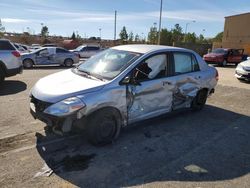 Nissan Versa S salvage cars for sale: 2009 Nissan Versa S