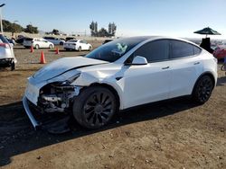 Tesla Model Y salvage cars for sale: 2022 Tesla Model Y