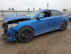 Salvage cars for sale at Mercedes, TX auction: 2018 Hyundai Sonata Sport