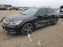 Salvage cars for sale at Kansas City, KS auction: 2017 Honda Accord Sport Special Edition