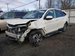 Salvage cars for sale at New Britain, CT auction: 2016 Honda Pilot EXL