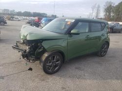 Salvage cars for sale from Copart Dunn, NC: 2020 KIA Soul EX