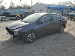 Salvage cars for sale from Copart Wichita, KS: 2018 Toyota Prius