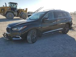 Salvage cars for sale at Houston, TX auction: 2017 Infiniti QX60