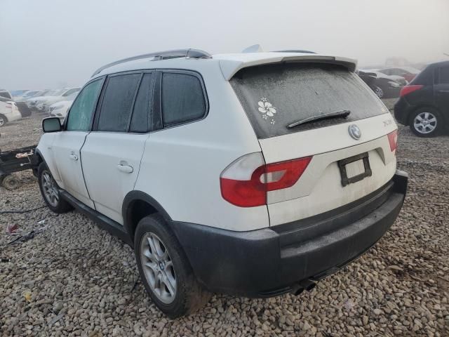 2005 BMW X3 2.5I