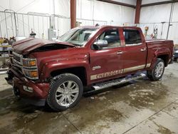 Salvage cars for sale at Billings, MT auction: 2014 Chevrolet Silverado K1500 High Country