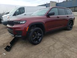 Salvage cars for sale at Woodhaven, MI auction: 2024 Jeep Grand Cherokee L Laredo