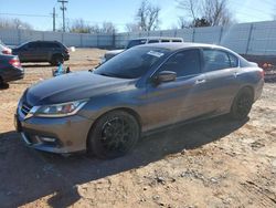 Salvage cars for sale from Copart Oklahoma City, OK: 2015 Honda Accord Sport