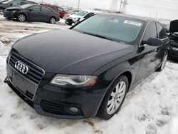 Salvage cars for sale at Elgin, IL auction: 2011 Audi A4 Premium Plus
