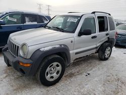 Jeep Liberty salvage cars for sale: 2004 Jeep Liberty Sport