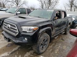 Toyota salvage cars for sale: 2017 Toyota Tacoma Double Cab