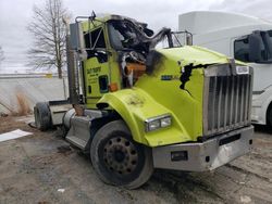 Salvage trucks for sale at Seaford, DE auction: 2013 Kenworth Construction T800