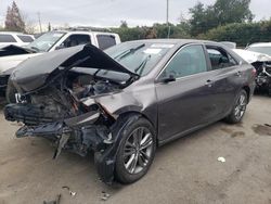 Salvage cars for sale at San Martin, CA auction: 2017 Toyota Camry LE