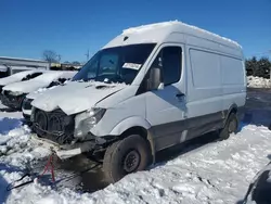 Salvage cars for sale from Copart New Britain, CT: 2016 Mercedes-Benz Sprinter 2500