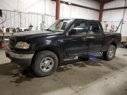 Salvage cars for sale at Billings, MT auction: 2001 Ford F150 Supercrew