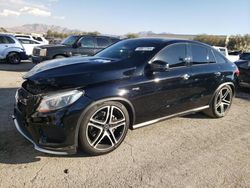 Salvage cars for sale from Copart Las Vegas, NV: 2017 Mercedes-Benz GLE Coupe 43 AMG