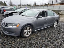 Volkswagen salvage cars for sale: 2014 Volkswagen Passat S