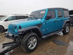 Jeep salvage cars for sale: 2020 Jeep Wrangler Unlimited Sport