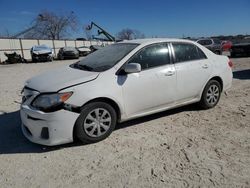 Salvage cars for sale from Copart Haslet, TX: 2011 Toyota Corolla Base