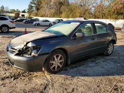 Salvage cars for sale from Copart Knightdale, NC: 2004 Honda Accord EX