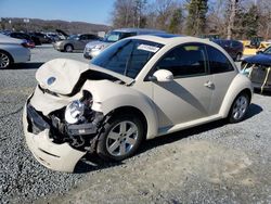 Salvage cars for sale from Copart Concord, NC: 2007 Volkswagen New Beetle 2.5L Option Package 1
